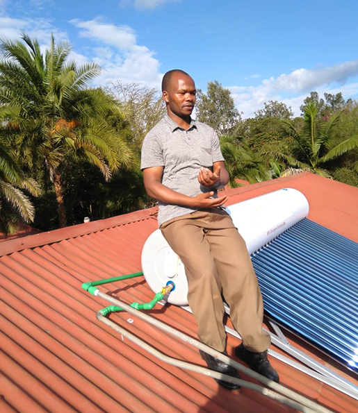 jusel solar heater